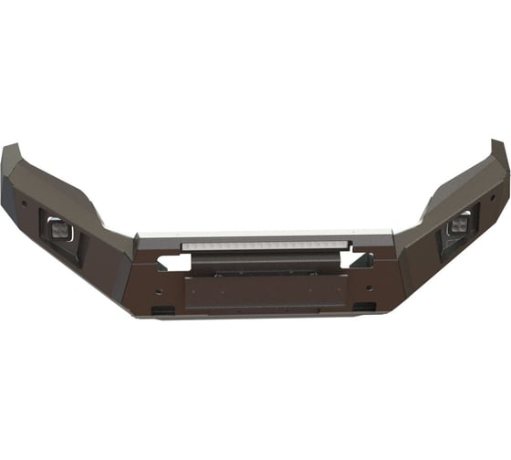 Бампер силовой передний STC тип Revo Toyota Land Cruiser Prado 150 2013-2017 с защитной дугой, противотуманными фарами и балкой дальнего света STC-TLCP150/13-BFR-C1-L1L4