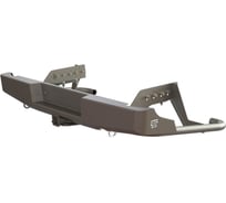 Бампер силовой задний STC L200 2015-2018/Fiat Fullback с квадратом под фаркоп STC-ML200/15-BR