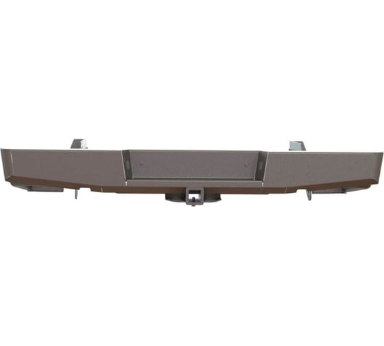 Бампер силовой задний STC L200 2015-2018/Fiat Fullback с квадратом под фаркоп STC-ML200/15-BR