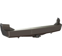 Бампер силовой задний STC Mitsubishi Pajero Sport 1996-2008 с квадрат под фаркоп STC-MPS1-BR