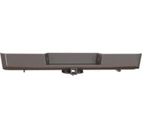 Бампер силовой задний STC Toyota Hilux 2005-2014 с квадратом под фаркоп STC-TH05-BR