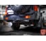 Бампер силовой задний STC Nissan Patrol Y61 1997+ с квадратом под фаркоп, площадкой для лебедки, кронштейном крепления запасного колеса справа (под штатные фары) STC-NPY61-BR-W-С2 3