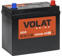 Аккумуляторная батарея Prime Asia 45Ah R+ (без борта) VOLAT VSA450 VPA450