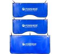 Накидки ПВХ защитные для а/м Forsage с магнитным креплением, комплект 3 шт, (1100х450 мм - 2 шт, 1350х600 мм - 1 шт) F-88801(61675)