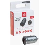 Адаптер автомобильный ARNEZI 20W USB-A (QC3.0) + Type-С (PD 3.0) 12-24V в прикуриватель A0603015