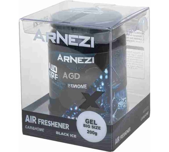 Ароматизатор гелевый ARNEZI AS-23 ''Black-Ice'' A1510123