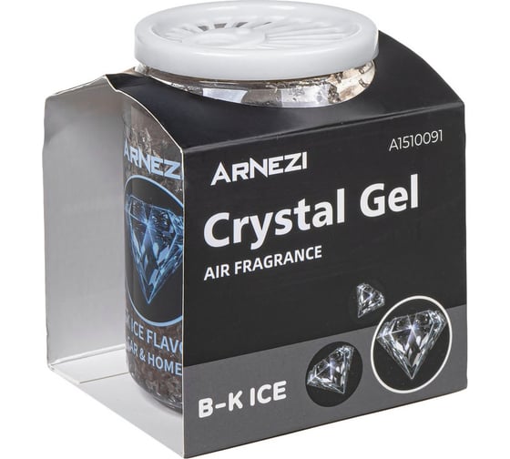 Ароматизатор гелевый ARNEZI AS-16 ''Black ice'' A1510091