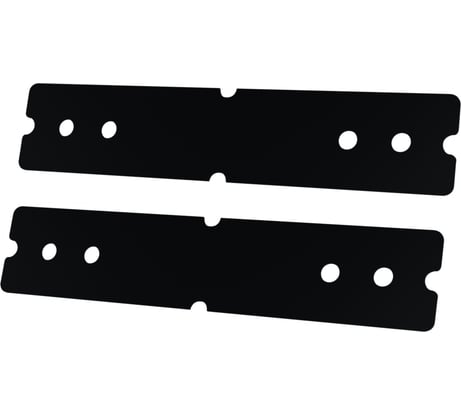 Шумоизоляционная подложка под номерной знак SGM 49х10 см, 2шт. Подкладка под номер автомобиля SGM.CAR.PLATE