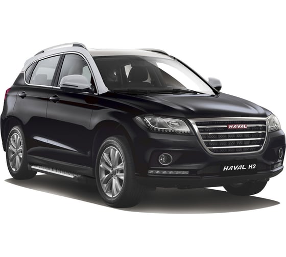 Пороги на автомобиль Rival Bmw-Style круг для Haval H2 2014-2020 г.в., 173 см, 2 шт., алюминий D173AL.9401.1