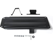 Защита топливного бака Rival для Mitsubishi L200 IV, V 2006-2019 г.в./2018-н.в., сталь 1.8 мм, с крепежом 111.4059.1