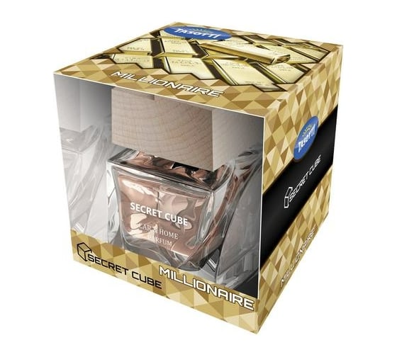 Ароматизатор TASOTTI SECRET CUBE Millionaire духи-спрей 50мл TSC08 1