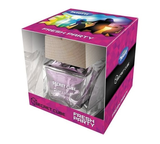 Ароматизатор TASOTTI SECRET CUBE Fresh Party духи-спрей 50мл TSC07 1