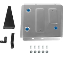 Защита топливного бака Rival для Kia Seltos FWD/4WD 2020-н.в., штампованная, алюминий 3 мм, с крепежом 333.2851.1