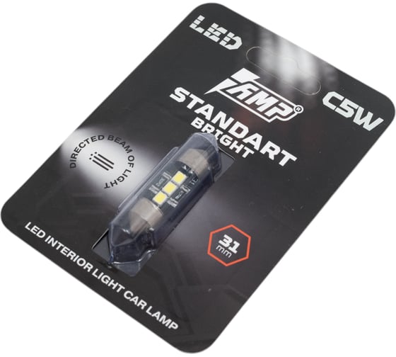 Светодиод салонный AMP StandartBright C5W31 М0000002735