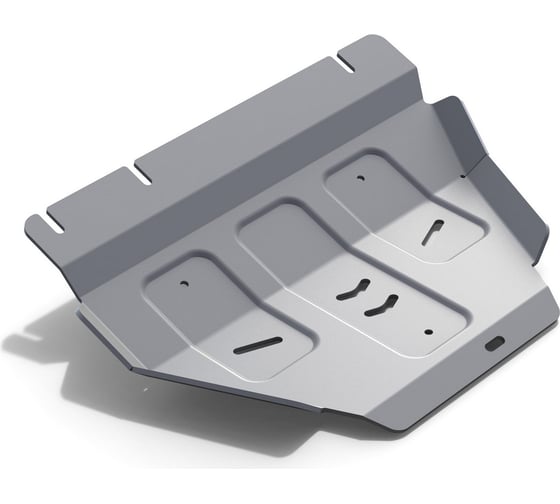 Защита РК Rival для Ford F-150 XIII 2014-2018-2017-н.в., штампованная, алюминий 6 мм, с крепежом 2333.1858.1.6 1