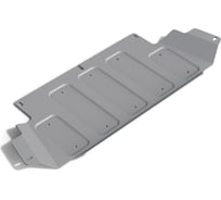 Защита РК Rival для Nissan Patrol Y61 рестайлинг 2004-2010 г.в., штампованная, алюминий 6 мм, с крепежом 2333.4117.1.6