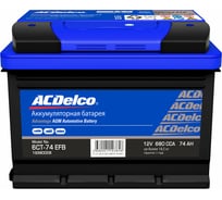Аккумулятор ACDelco GM Advantage EFB 6СТ-74 LЗ прямая полярность 19380006