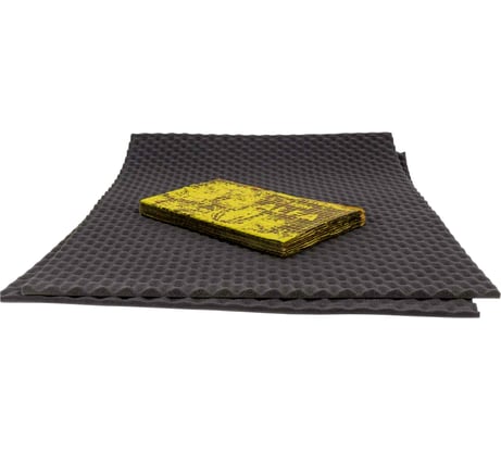 Комплект шумоизоляции на крышу автомобиля SGM от виброизоляция Альфа 2мм, звукопоглощающий материал Виолон гамма волна 15 SGM.ROOF.SET