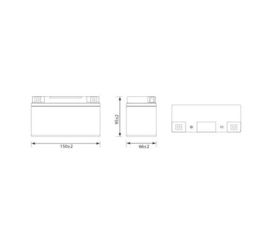 Аккумуляторная батарея Delta CT 1208