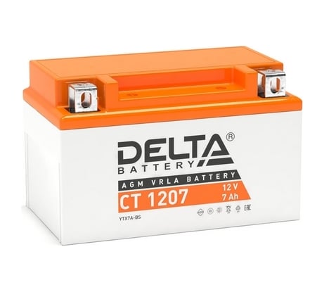 Аккумуляторная батарея Delta CT 1207