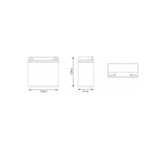 Аккумуляторная батарея Delta CT 1205.1