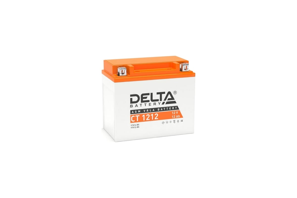 Аккумуляторная батарея Delta CT 1212 - выгодная цена, отзывы ...