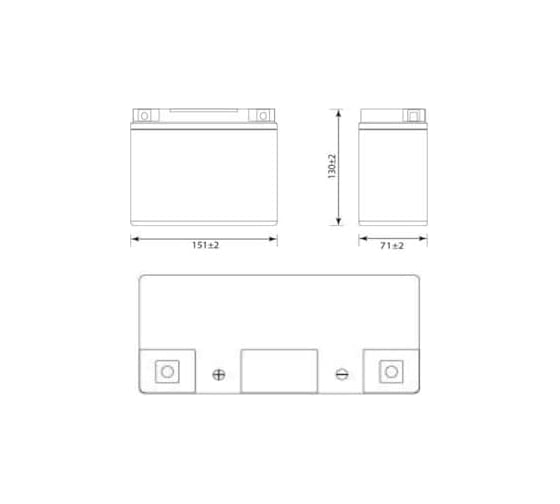 Аккумуляторная батарея Delta CT 1212.1