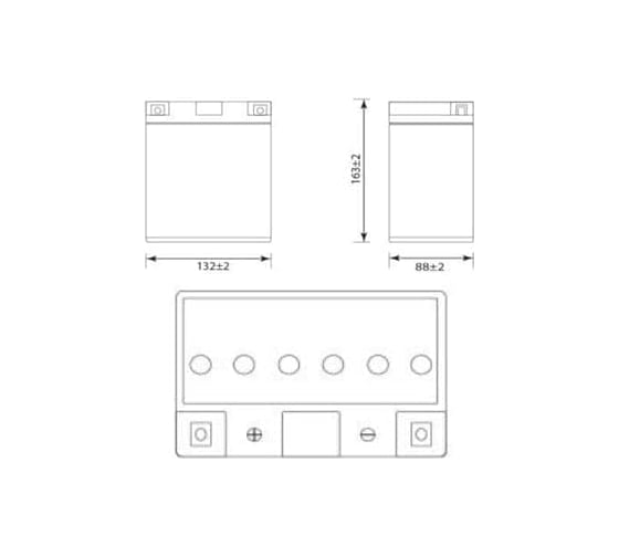 Аккумуляторная батарея Delta CT 1214.1