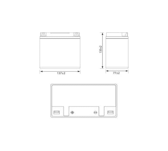 Аккумуляторная батарея Delta CT 1210