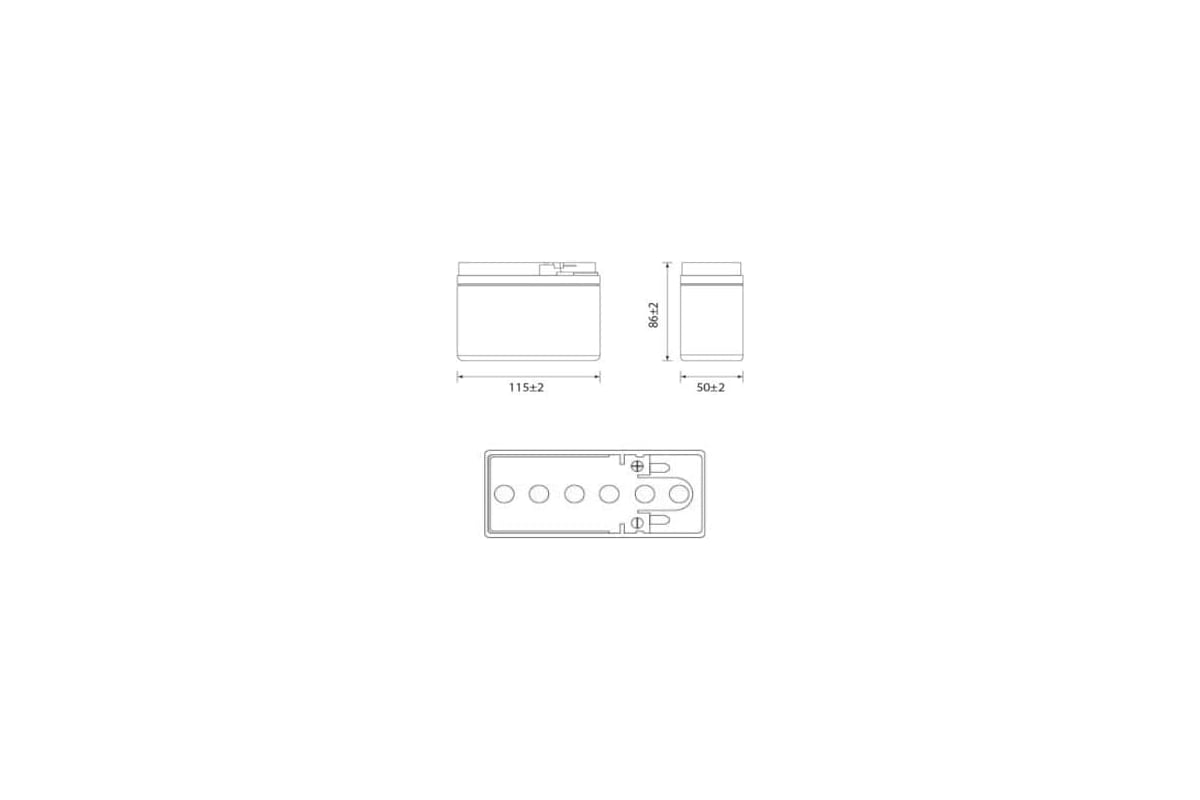 Аккумулятор delta ct 12026