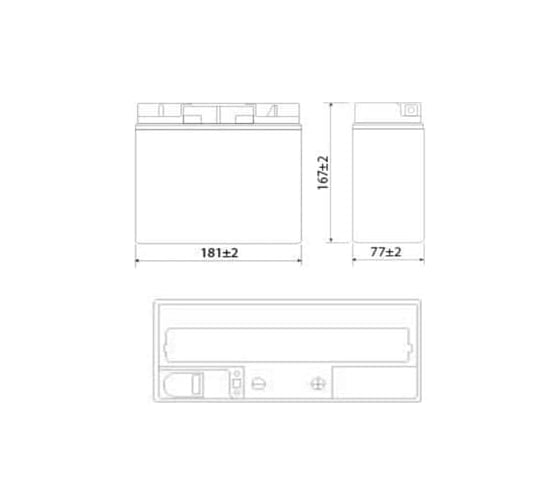 Аккумуляторная батарея Delta CT 1220.1