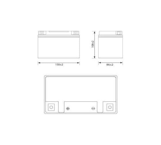 Аккумуляторная батарея Delta CT 1209