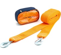 Буксировочный трос TopAuto РОСТРОС 10 т 2 крюка, 4 метра, в пакете 18742