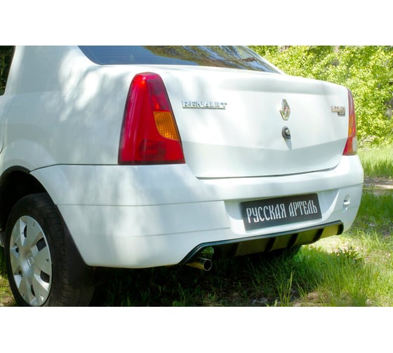 Диффузор на задний бампер Русская Артель для Renault Logan 2004-2010 TOR-178000