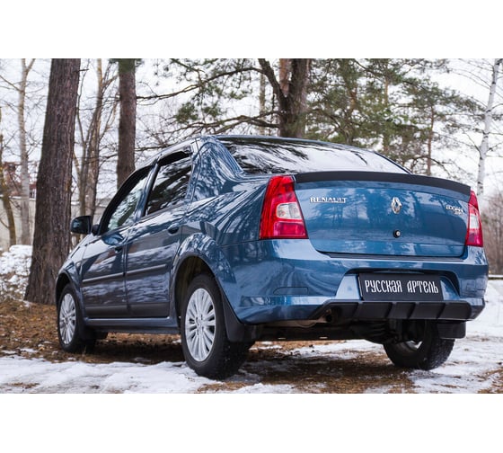 Диффузор на задний бампер Русская Артель для Renault Logan 2010-2013 TOR-178602