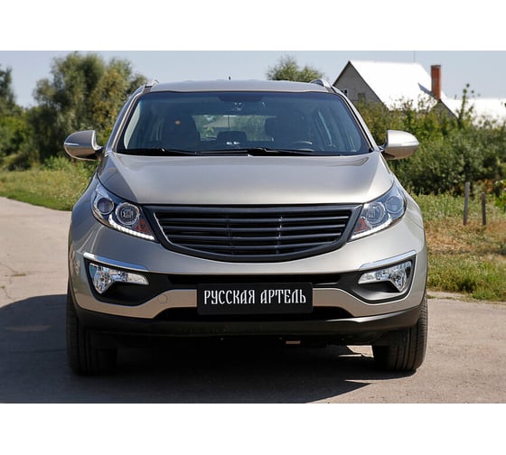 Решетка радиатора Русская Артель (4 поперечины) для KIA Sportage 2014- RRKS-004700