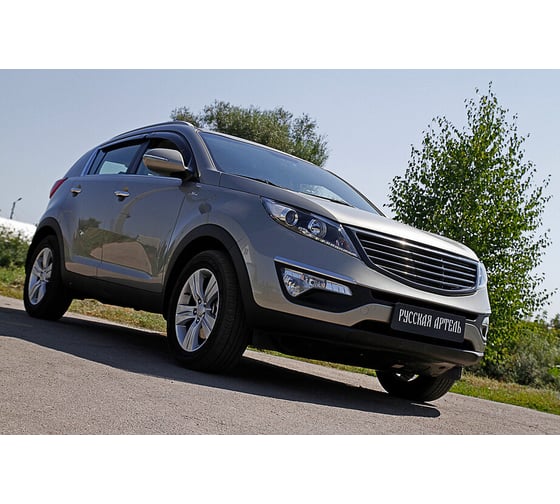 Решетка радиатора Русская Артель (4 поперечины) для KIA Sportage 2014- RRKS-004700