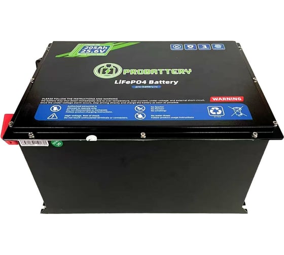 Литий-ионный аккумулятор PROBATTERY В-LFP24-205FM