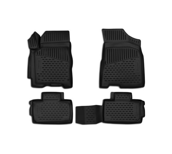 Коврики в салон Element для MERCEDES-BENZ M 2006 г.в., 4 шт., полиуретан, серые NLC.34.23.211k 1