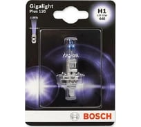 Автолампа BOSCH H1 GIGALIGHT 120 1шт, блистерная упаковка 1987301108
