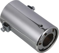 Насадка на глушитель ЕРМАК d=63 мм, длина 120 мм, металл ET-1263 786-037