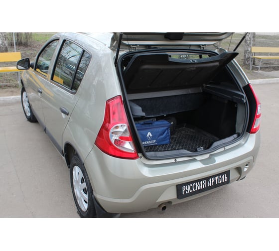 Накладка на порожек багажника Русская Артель для Renault Sandero 2009-2013 г.в. NRS-026302