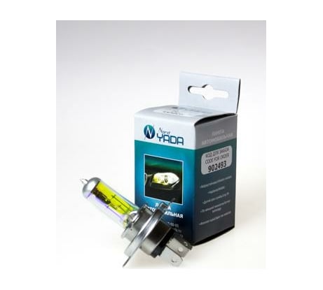 Лампа Nord-Yada H4 12V 60/55W P43t RAINBOW всепогодная 902493