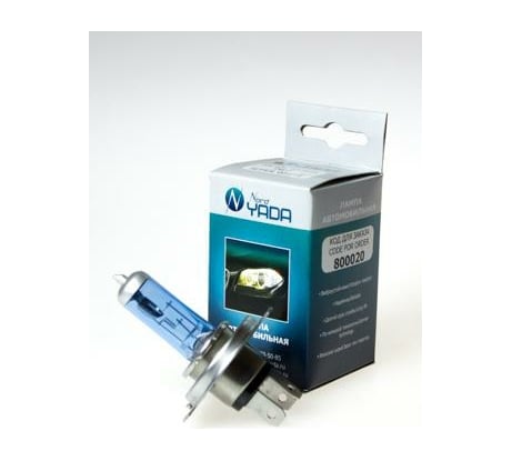 Лампа Nord-Yada H4 12V 60/55W P43t SUPER WHITE 800020