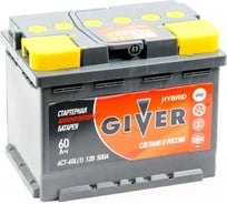 Аккумулятор Giver HYBRID 6СТ-60.1 60N(1)-L2АГ-АГ-0