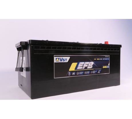 Аккумулятор VST Стандарт 6СТ-240 EFB евро.конус (740 500 130) 740500130