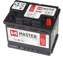 Аккумуляторная батарея MASTER BATTERIES Asia 60Ah L+ MBA601