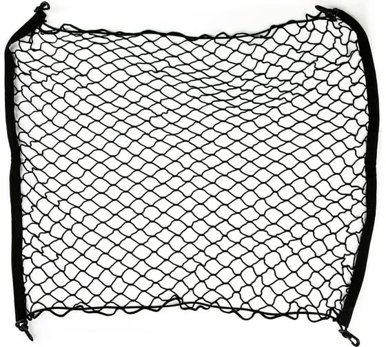Багажная сетка TORSO 75х75 см, 4 пластиковых крючка 2831691