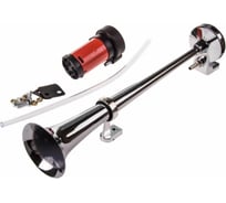 Звуковой воздушный сигнал TORINO AUTO однорожковый, хром 35 см, со встроенным мотором 12V ST1019S12V