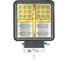 Светодиодный фонарь TORINO AUTO SPOT 4х5 и 2х9 LED 9-30V квадрат 105х105х20, бел и оранж JRT68F 1